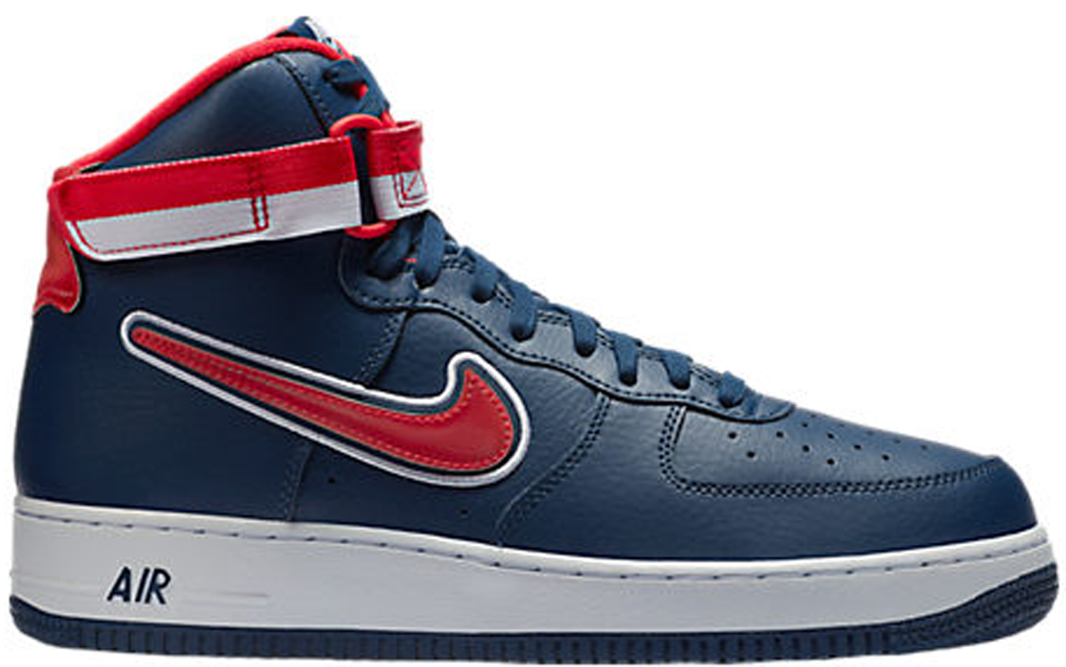 Tenisice i cipele Nike Air Force 1 High Sport NBA Midnight Navy University Red Tamnoplava | AV3938-400, 0