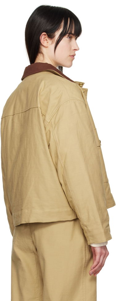 Jakna rag & bone Rag & Bone Nonie 2-in-1 Twill Jacket Bež | WAW25S20167516, 2