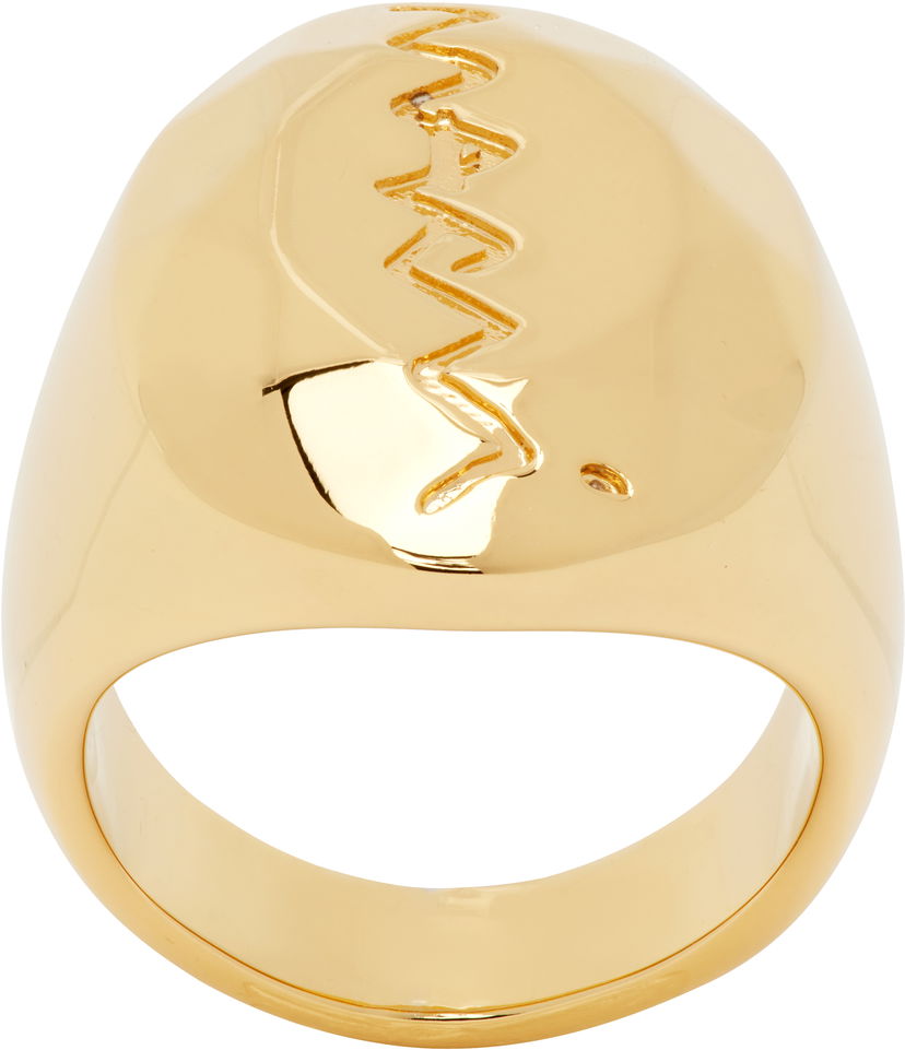 Prsten Marni Marni Signet Ring Metalik | ANZB0003A0 M2000