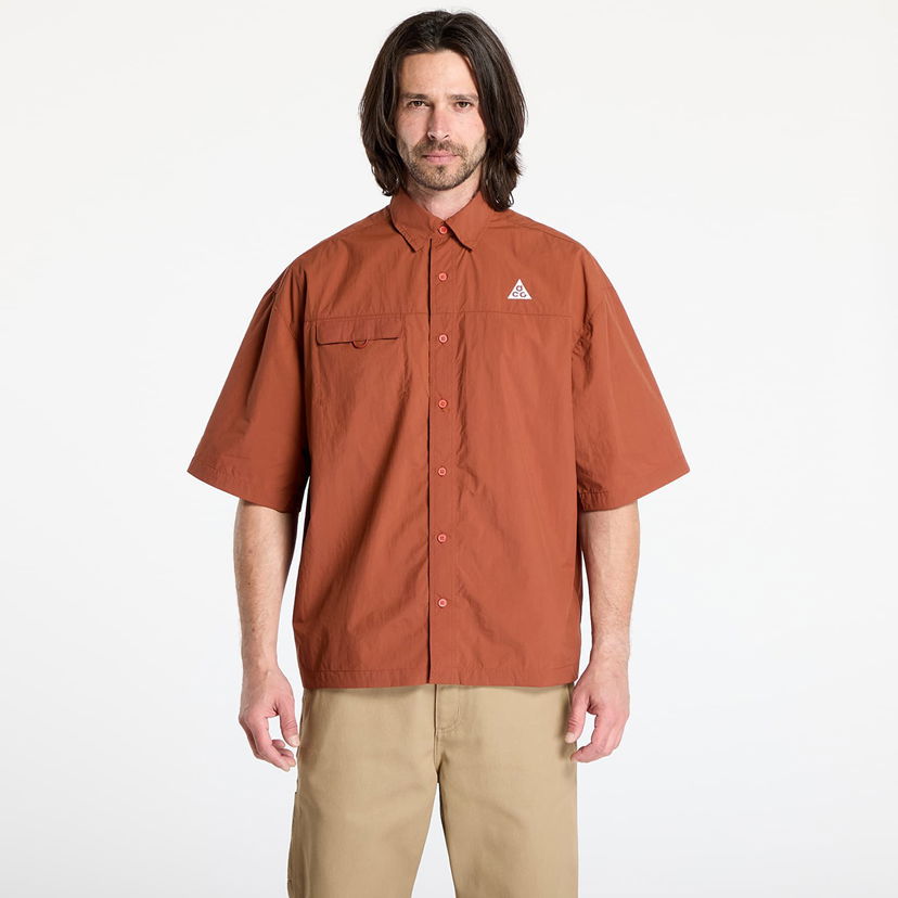 Košulja Nike ACG ACG "Orb Weaver" UV Repel Short-Sleeve Shirt Narančasta | HJ2883-245