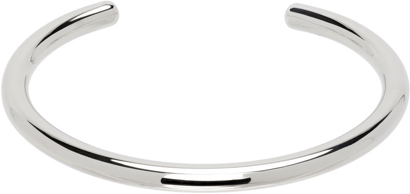 Narukvica A.P.C. A.P.C. Jonc Circle Silver Bracelet Metalik | MEACC-M70184