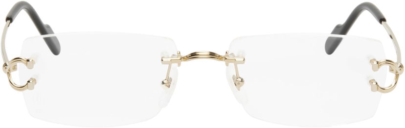 Sunčane naočale Cartier Cartier Décor C Classique Rimless Glasses Metalik | CT0563O-001