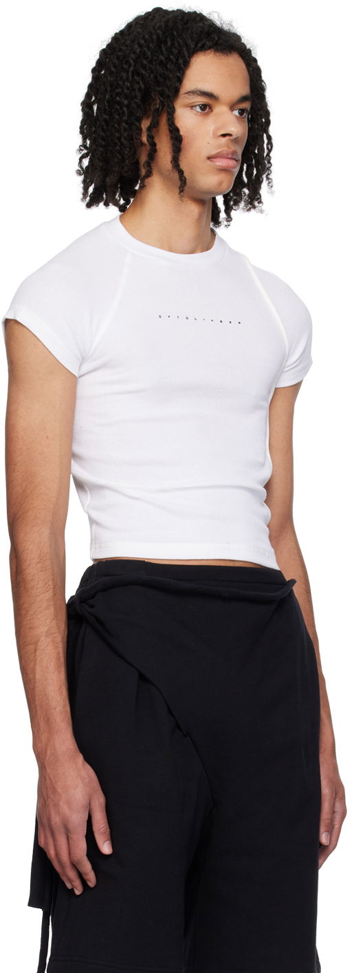 Majica kratkih rukava Ottolinger Ottolinger Deconstructed T-Shirt Bijela | 407204, 1