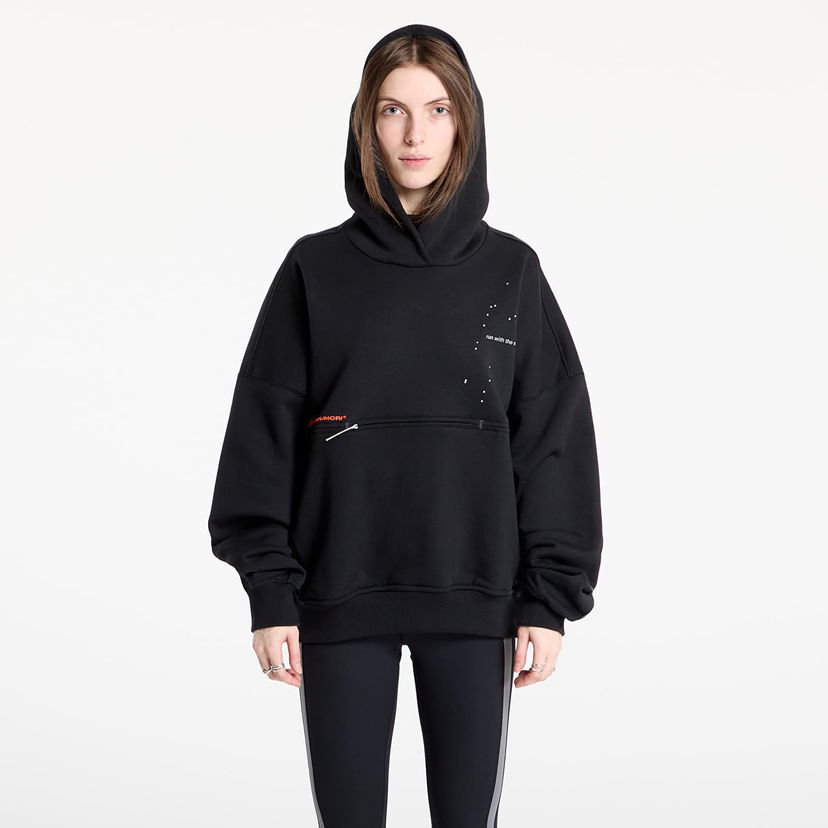 Dukserice adidas Performance H. Koumori Running Hoodie Crna | JY4090