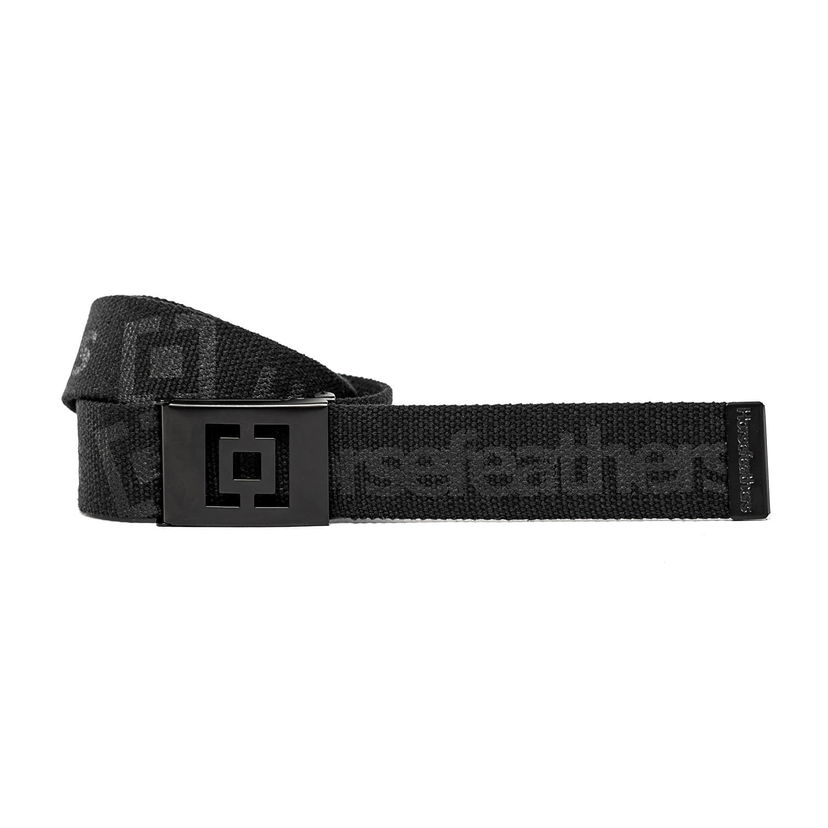Pojasevi Horsefeathers Belt Idol Belt All Black Universal Crna | AA958L