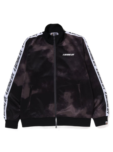 Dukserice BAPE A Bathing Ape Tie Dye Track Jacket Siva | 1J30-113-002