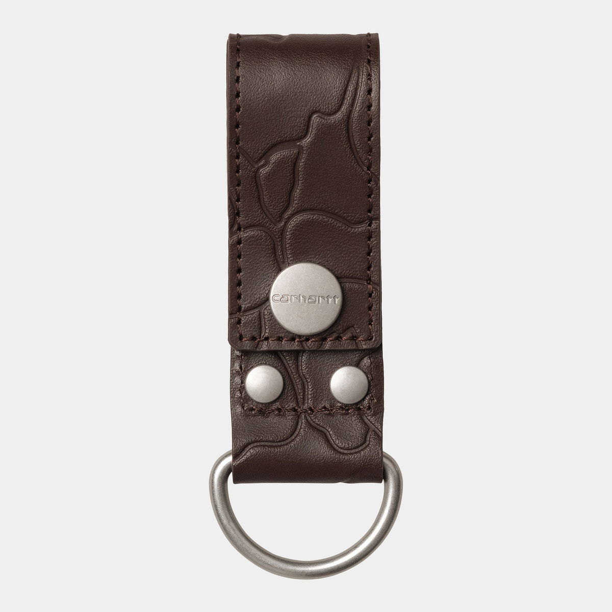 Privjesci za ključeve Carhartt WIP Carhartt WIP Camo Duck Leather Keyholder Smeđa | I035401_1, 1