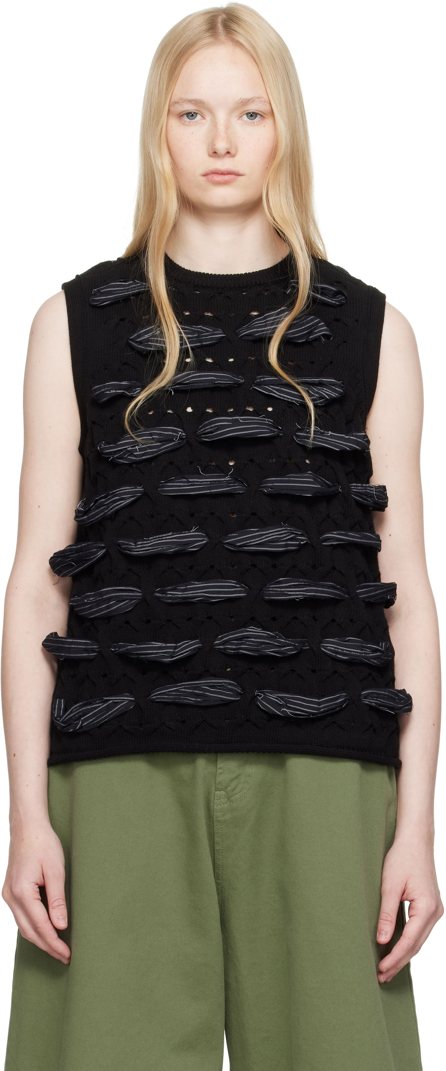 Džemper ADER ERROR ADER error Knit Vest Crna | BO01SSKT0202BK, 0