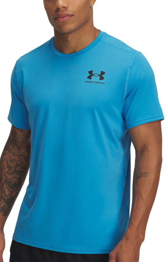 Majica kratkih rukava Under Armour HeatGear Fitted Short Sleeve T-Shirt Plava | 6000939-452
