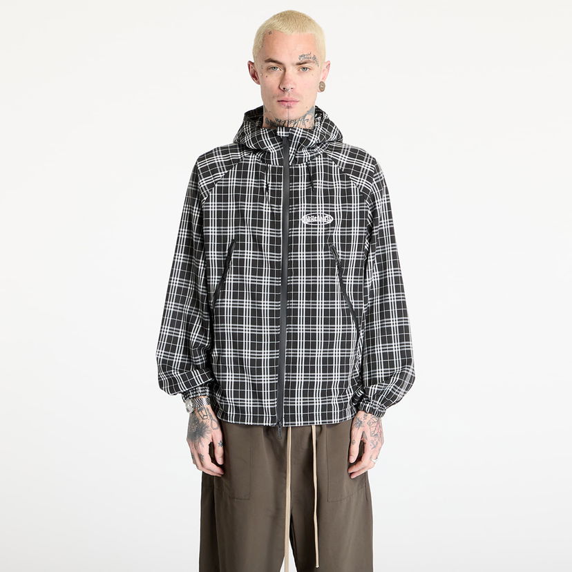 Vjetrovka Wasted Paris Wasted Paris Yard Tartan Windbreaker Crna | WP_000273