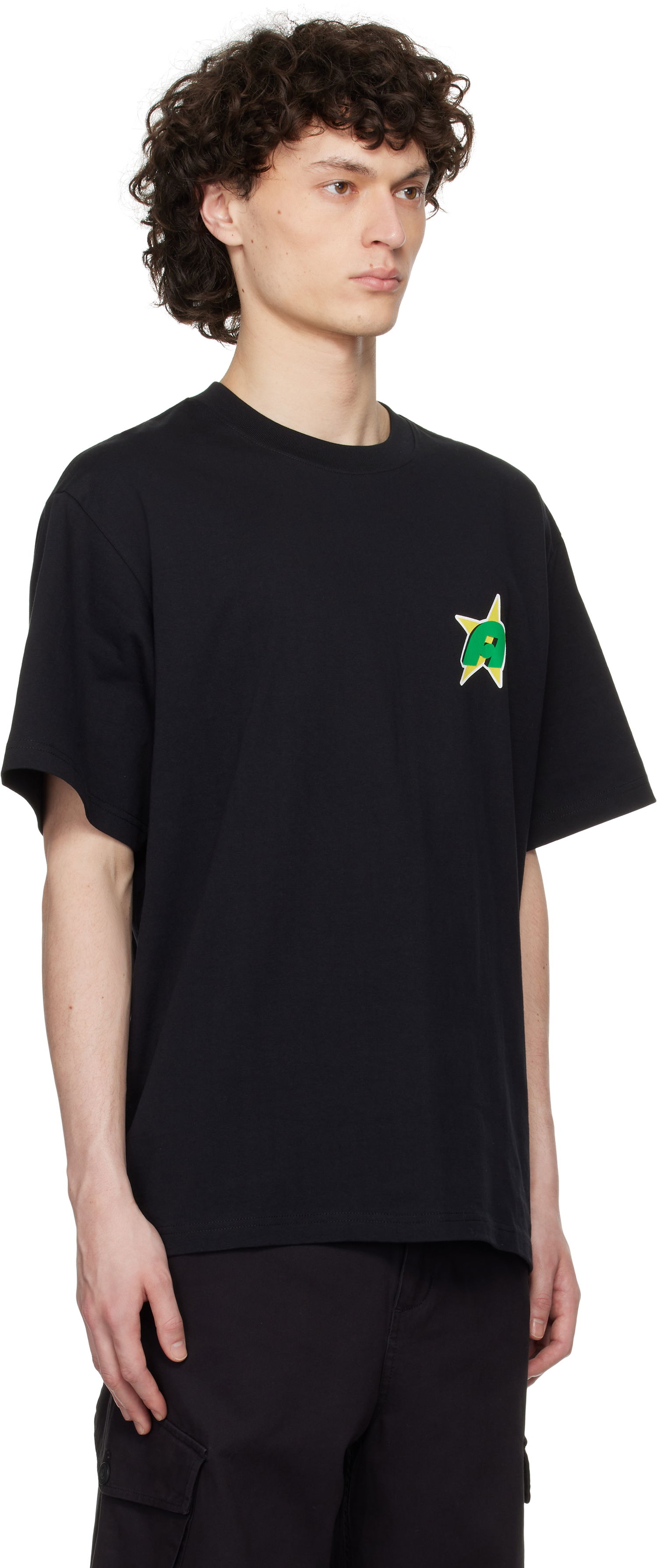 Majica kratkih rukava Awake NY Awake NY Star A Graphic T-Shirt Crna | AWK-SP25-TS010, 1