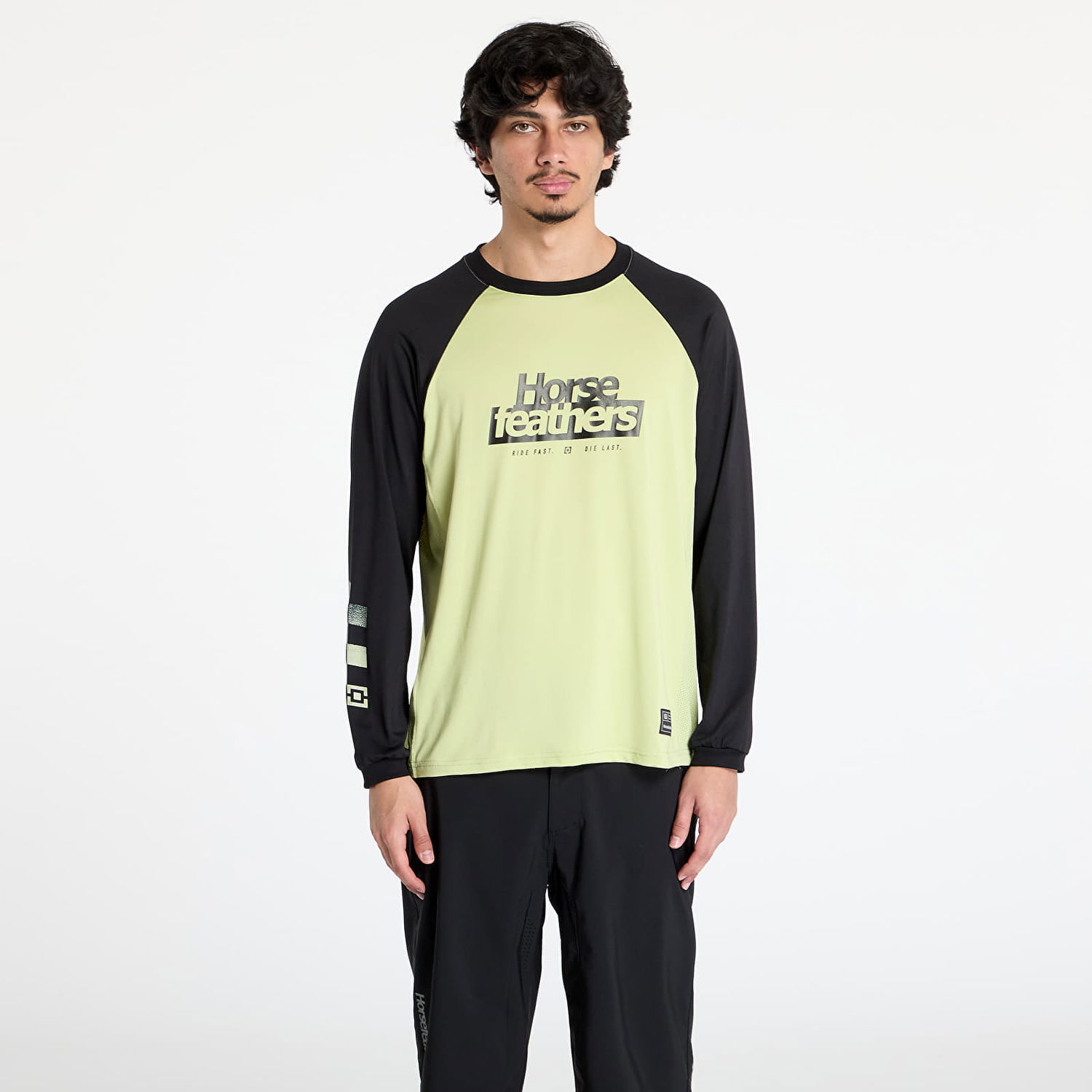 Majica kratkih rukava Horsefeathers Horsefeathers Spike Long Sleeve Bike Jersey Žuta | TM065B, 0