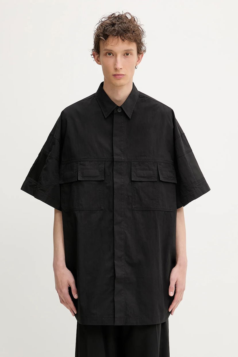 Košulja 032C 032C 'My Own Mind' Relaxed Fit Shirt Crna | S25.MRW.1301.000