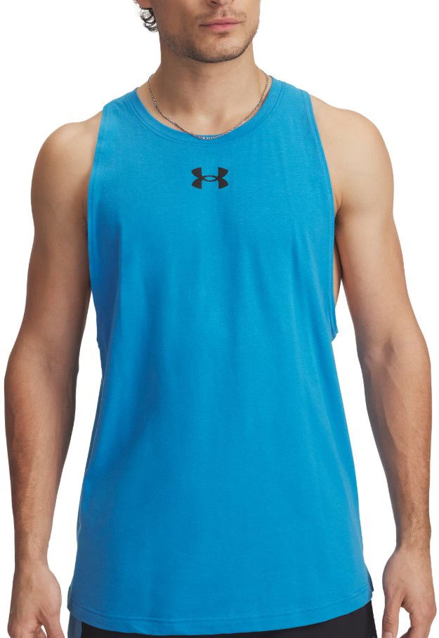 Majica bez rukava Under Armour UA Zone Tank Top Plava | 1361901-452