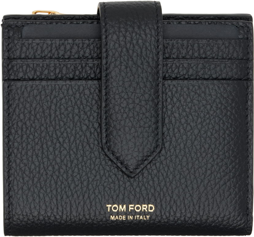 Novčanik Tom Ford Tom Ford Soft Grain Leather Wallet Crna | Y0399-LCL158G