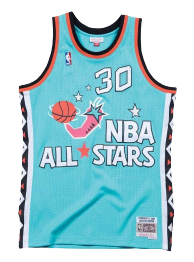 Dres Mitchell & Ness ALL STAR 1996 East Scottie Pippen Swingman Jersey Tirkiz | SMJYEL18053-ASETEAL96SPI