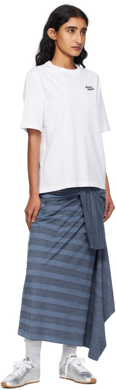 Majica kratkih rukava MAISON KITSUNÉ Maison Kitsuné Handwriting Comfort T-Shirt Bijela | PW00114KJ0119, 3