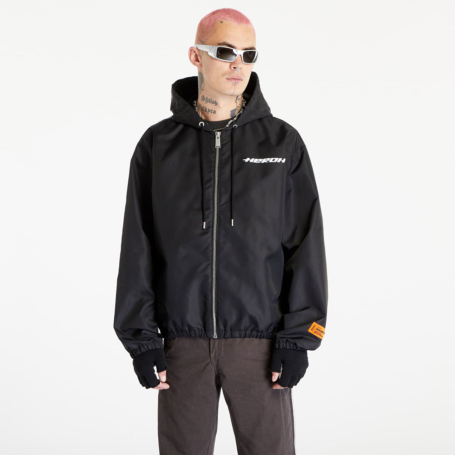 Vjetrovka HERON PRESTON Ex-Ray HP Nylon Windbreaker Crna | HMEB014F23FAB0011001, 0