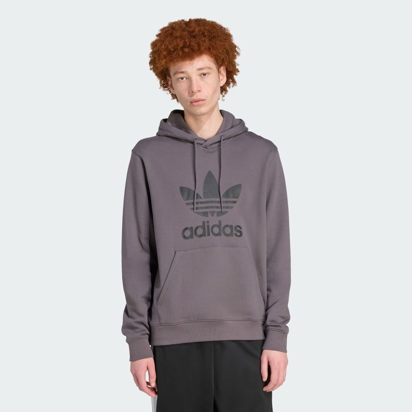 Dukserice adidas Performance Adicolor Classics Trefoil Hoodie Ljubičasta | JY3765