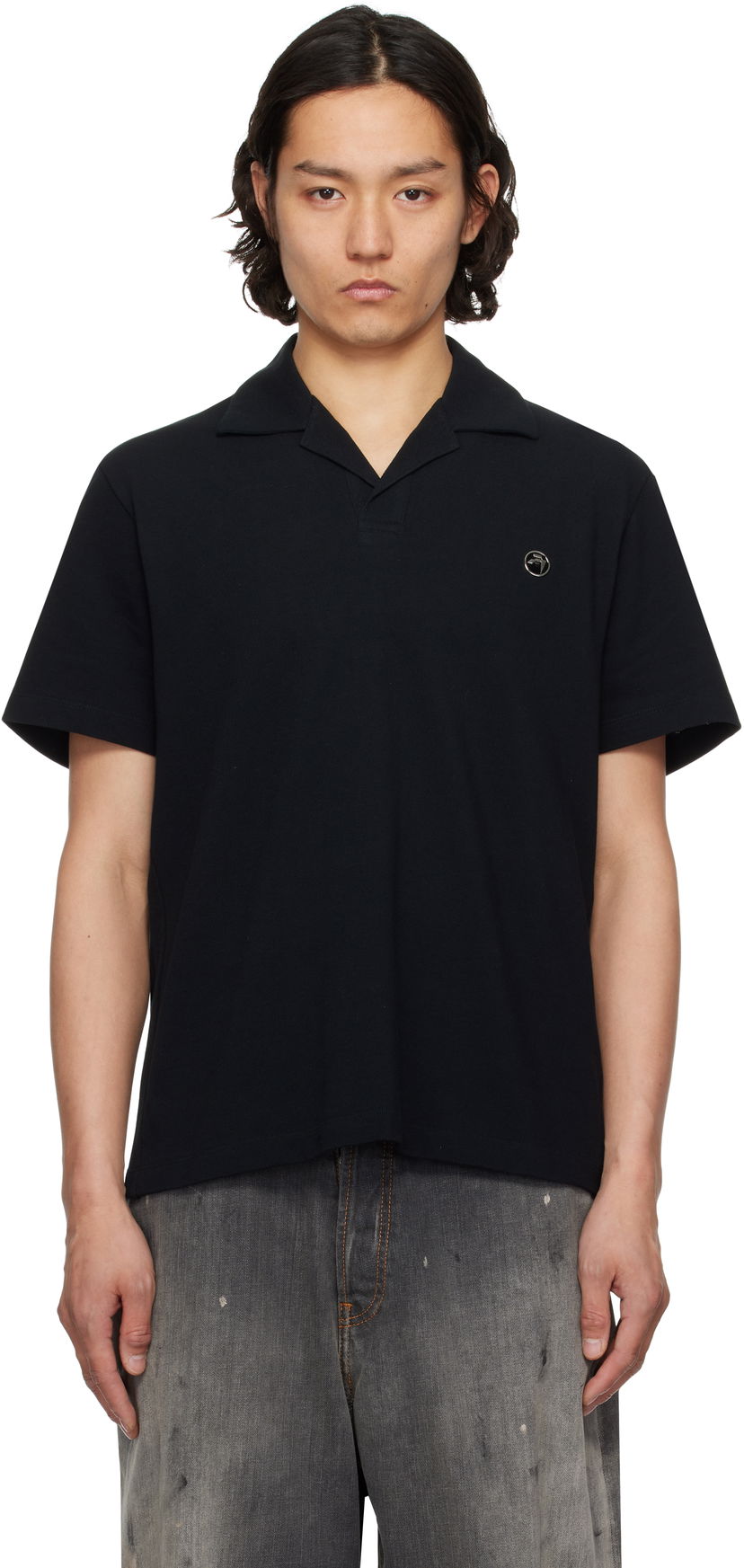 Košulja Ambush AMBUSH Logo Polo Crna | 12115323