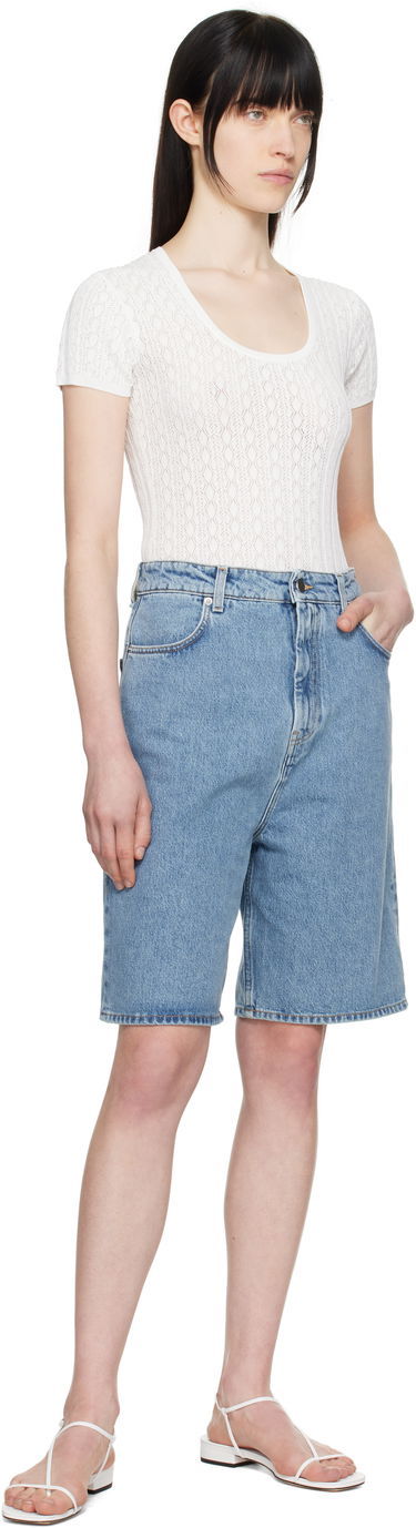 Majica kratkih rukava Loulou de Saison Loulou de Saison Silas Bodysuit Bijela | SILAS, 4