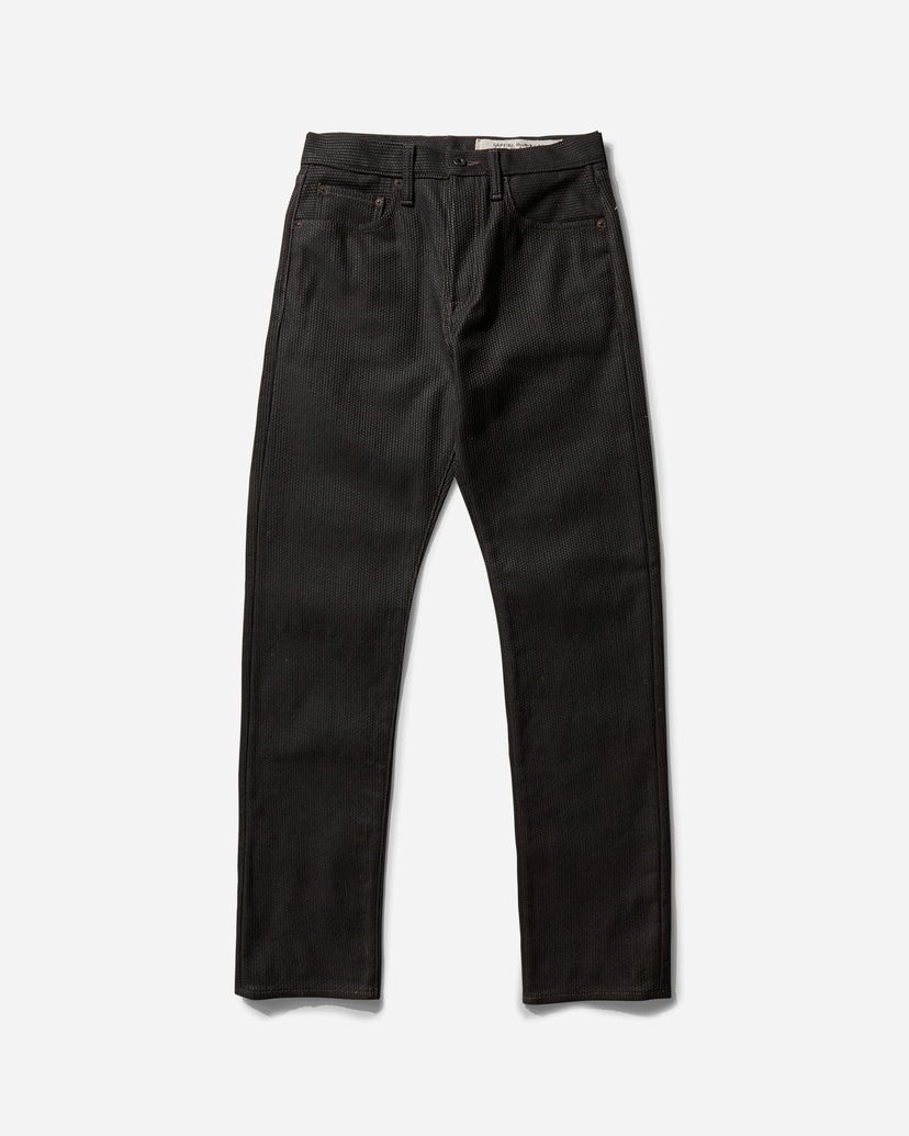 Jeans KAPITAL Century Denim Monkey Cisco Black Pants Crna | KAP-305A 1