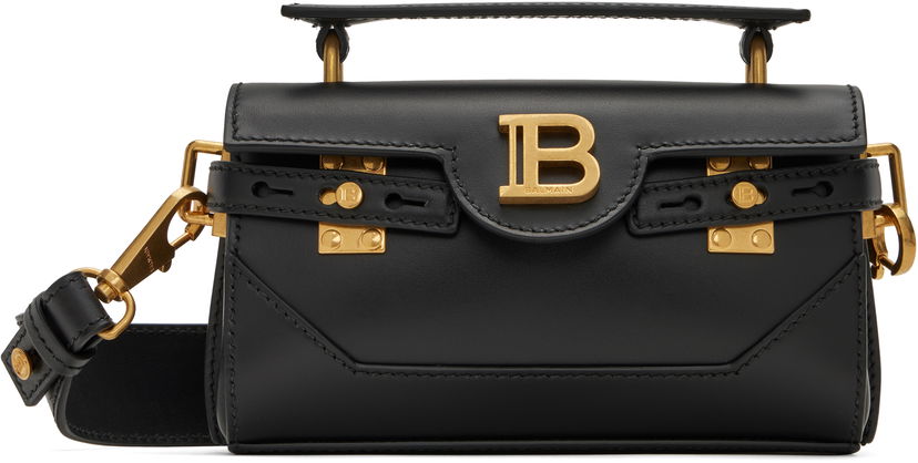 Ručna torbica Balmain Balmain B-Buzz 19 Mini Bag Crna | EN1AE742LAVE
