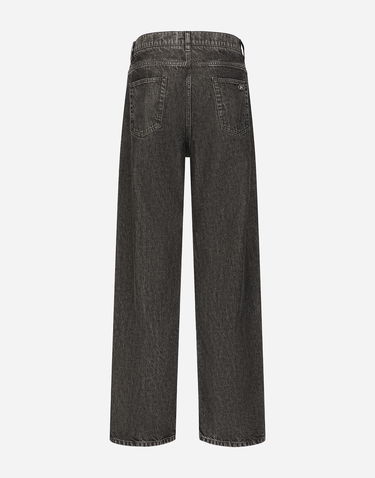 Jeans Dolce & Gabbana Oversize Denim Jeans Crna | GWVNXDG8LL7S9001, 1
