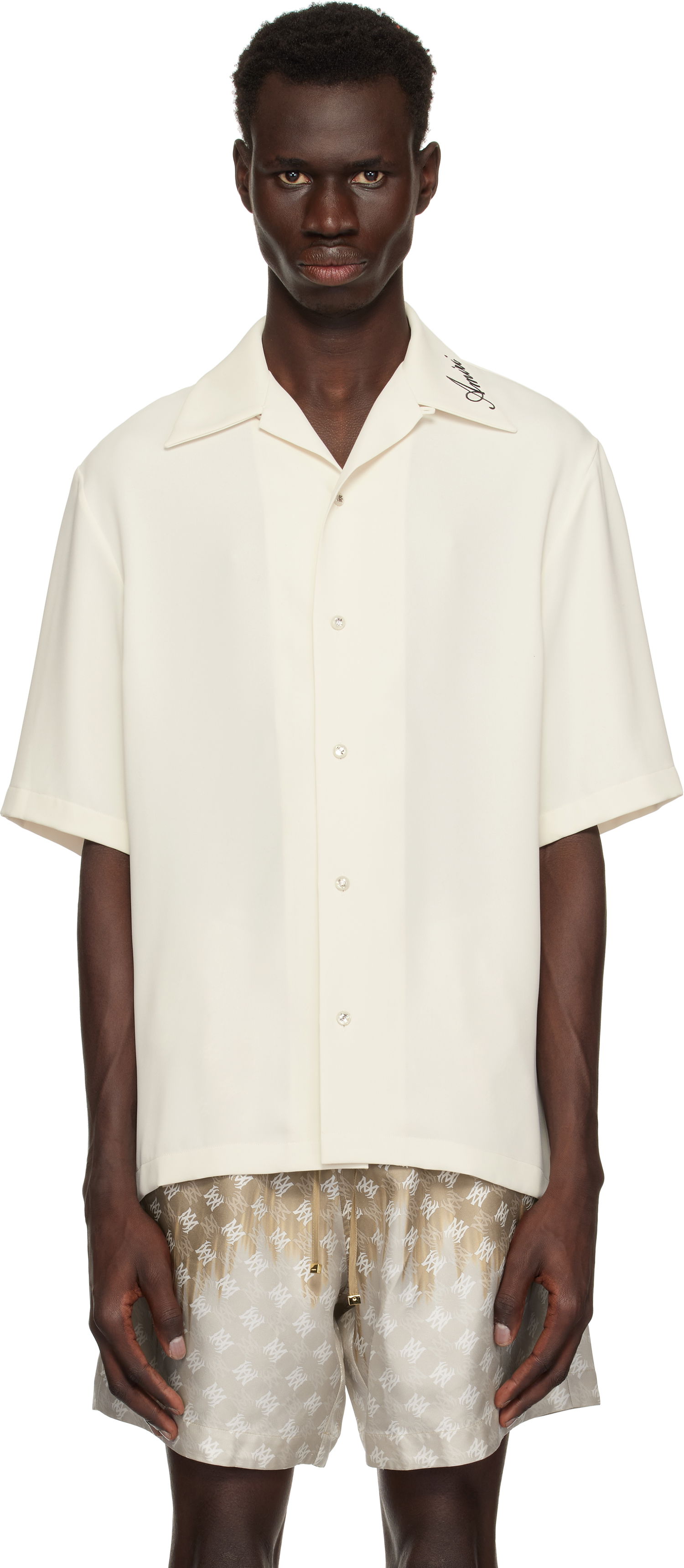 Košulja AMIRI Amiri Camp Shirt Bijela | AMSTCA1127, 0