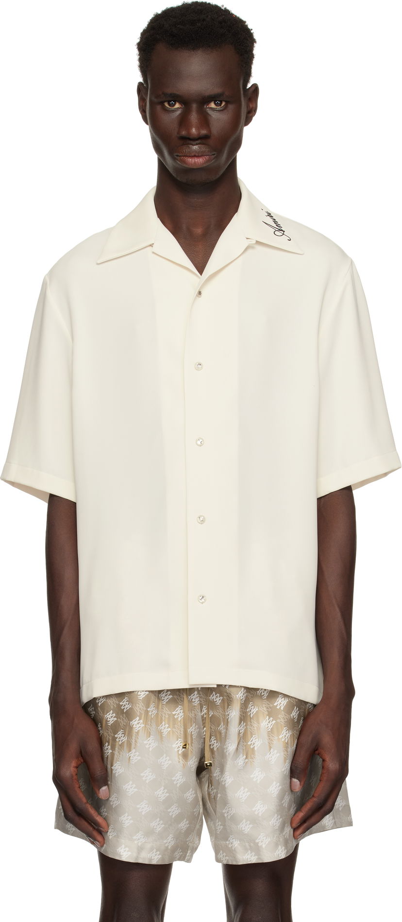 Košulja AMIRI Amiri Camp Shirt Bijela | AMSTCA1127