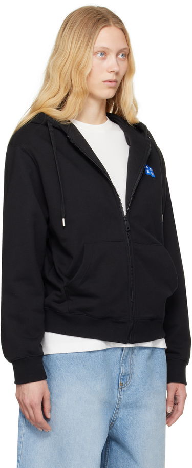 Dukserice ADER ERROR ADER error TRS Tag Zip-Up Hoodie Crna | BO42FYHD0401BK, 4