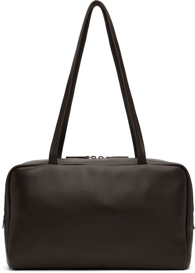 Ručna torbica The Row The Row Astra Bowling Bag Smeđa | W1725-L117