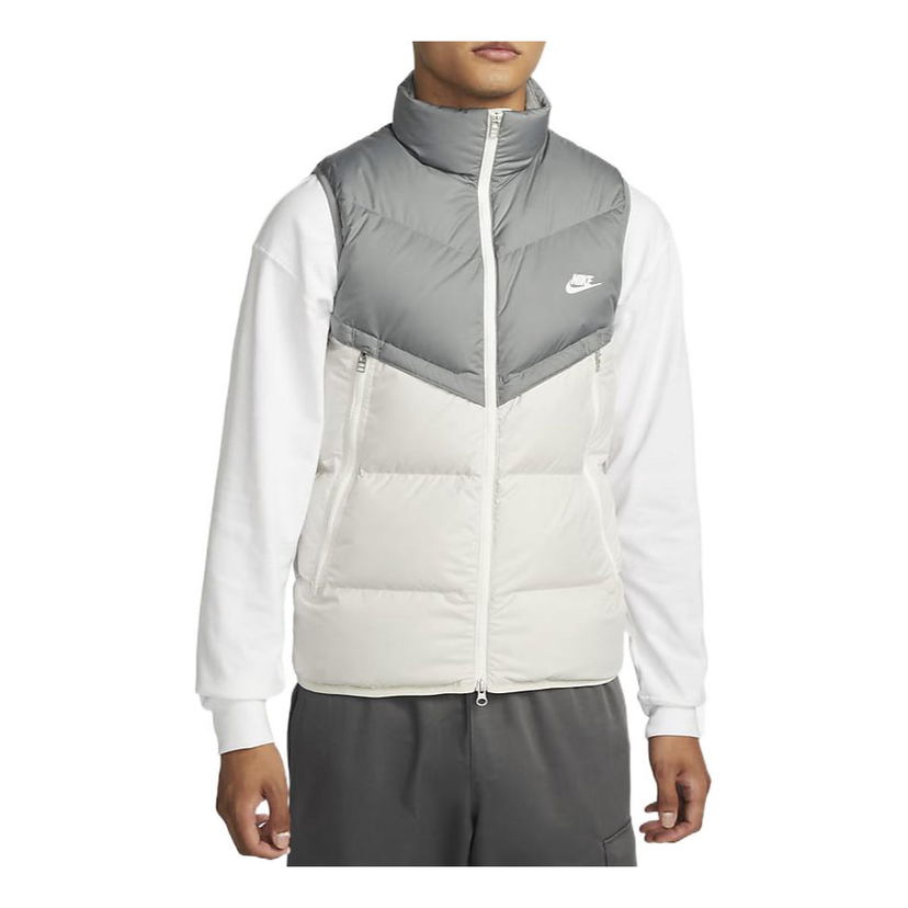 Prsluk Nike Stand Collar Down Vest Bijela | DV1136-084