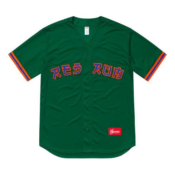 Dres Supreme Baseball Jersey Zelena | SUP-SS19-051