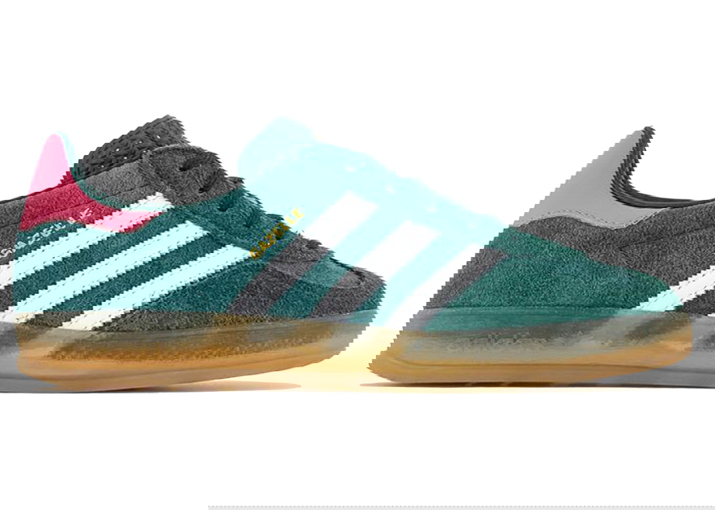 Tenisice i cipele adidas Originals Gazelle Indoor Collegiate Green Lucid Pink Zelena | IG5929, 0