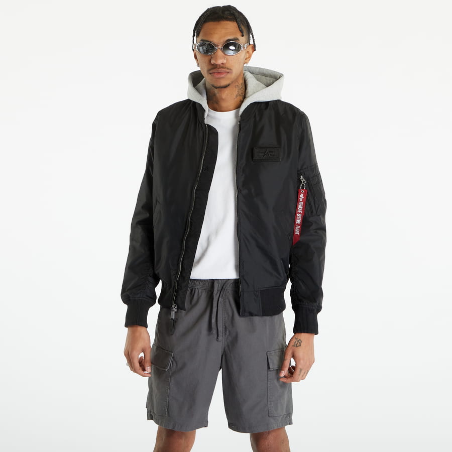 Bomber jakna Alpha Industries MA-1 TT Hood Bomber Jacket Crna | 196108-03, 0