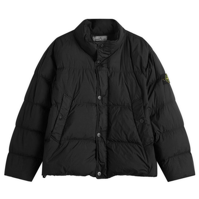 Pernata jakna Stone Island Crinkle Reps Nylon Down Jacket, Size Large Crna | K2S154100010-V0029