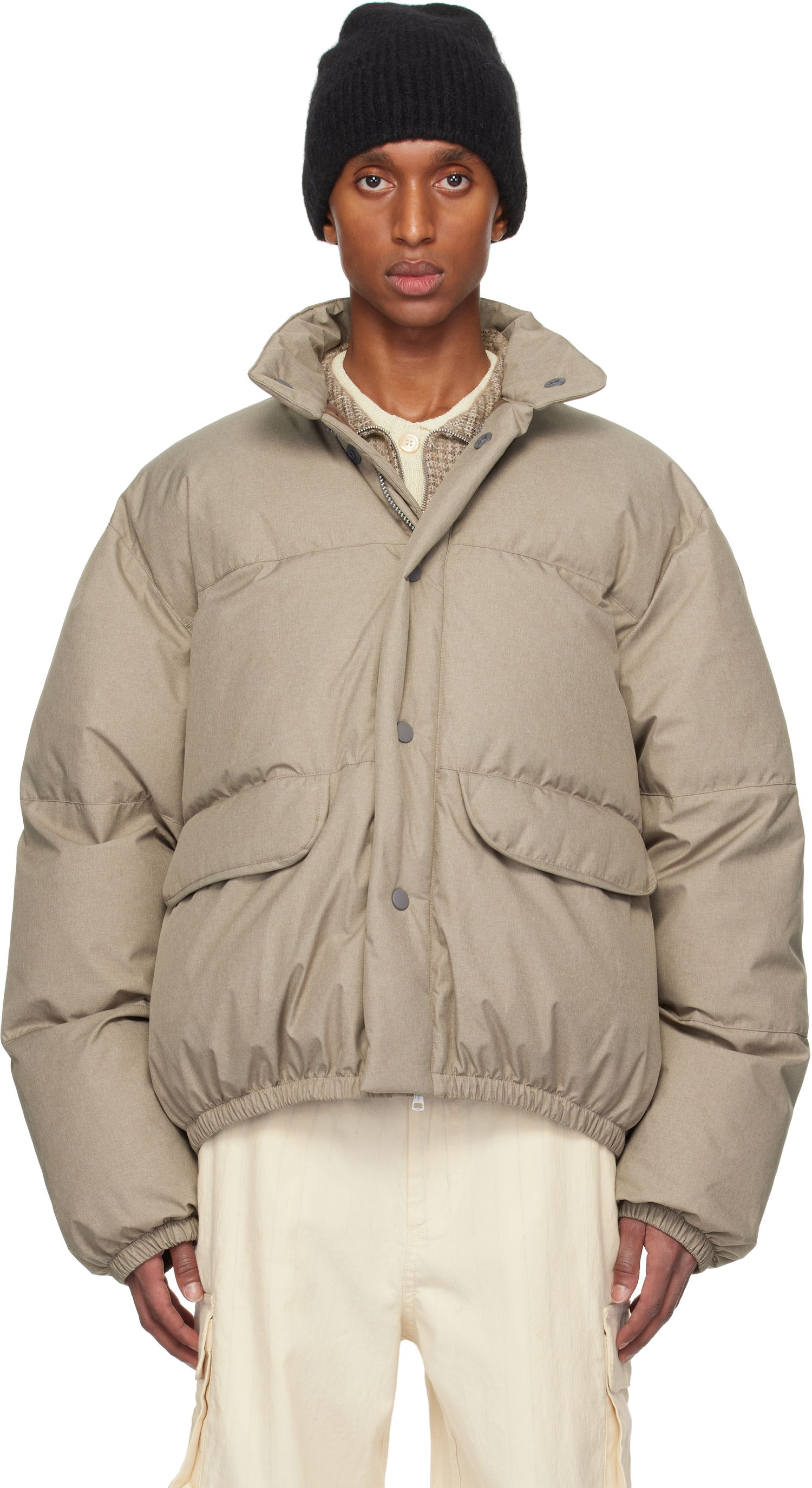 Pernata jakna OUR LEGACY Inhale Puffa Jacket Bež | M4241DB, 0