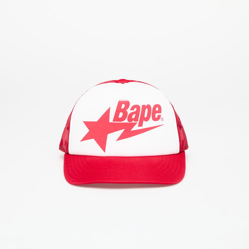 Kapa BAPE Sta Mesh Cap Crvena | 001CPK801009M RED