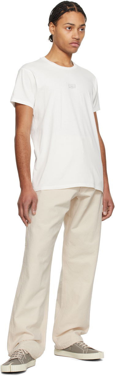 Majica kratkih rukava Maison Margiela Maison Margiela Stamp Logo T-Shirt Bijela | S50GC0706 S24575, 3