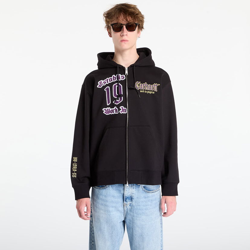 Dukserice Carhartt WIP Sweatshirt Hooded Dual Sweat Jacket UNISEX Crna | I035611.89XX