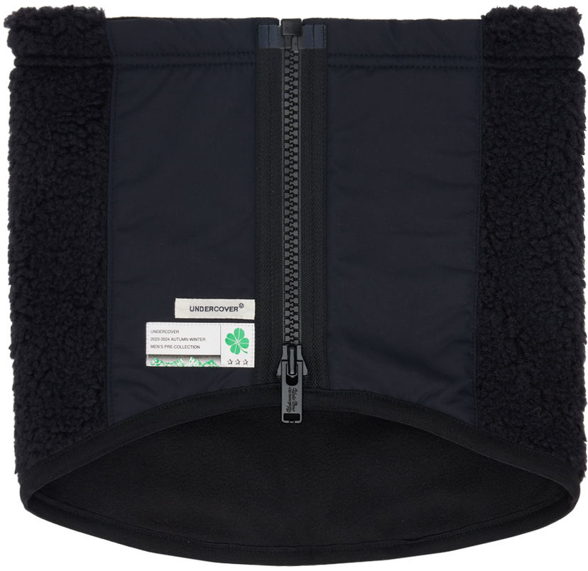 Šal UNDERCOVER UNDERCOVER Zip Neck Warmer Crna | UP2C4S01