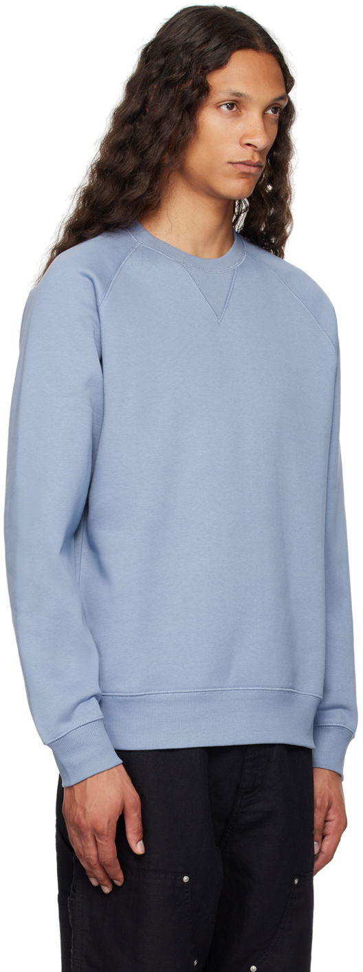 Dukserice Carhartt WIP Work In Progress Chase Crewneck Sweatshirt Plava | I033660, 1