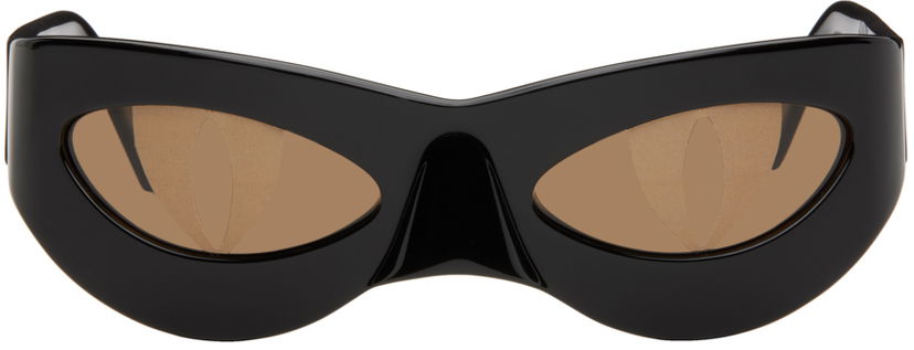 Sunčane naočale Charles Jeffrey Loverboy Neko Sunglasses Crna | 44140101