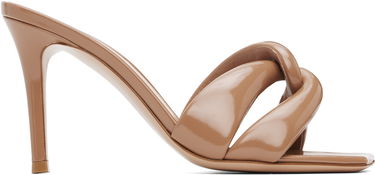 Tenisice i cipele Gianvito Rossi Amour Twisted Strap Heeled Sandals Bež | G10012-85RIC-NUI, 0