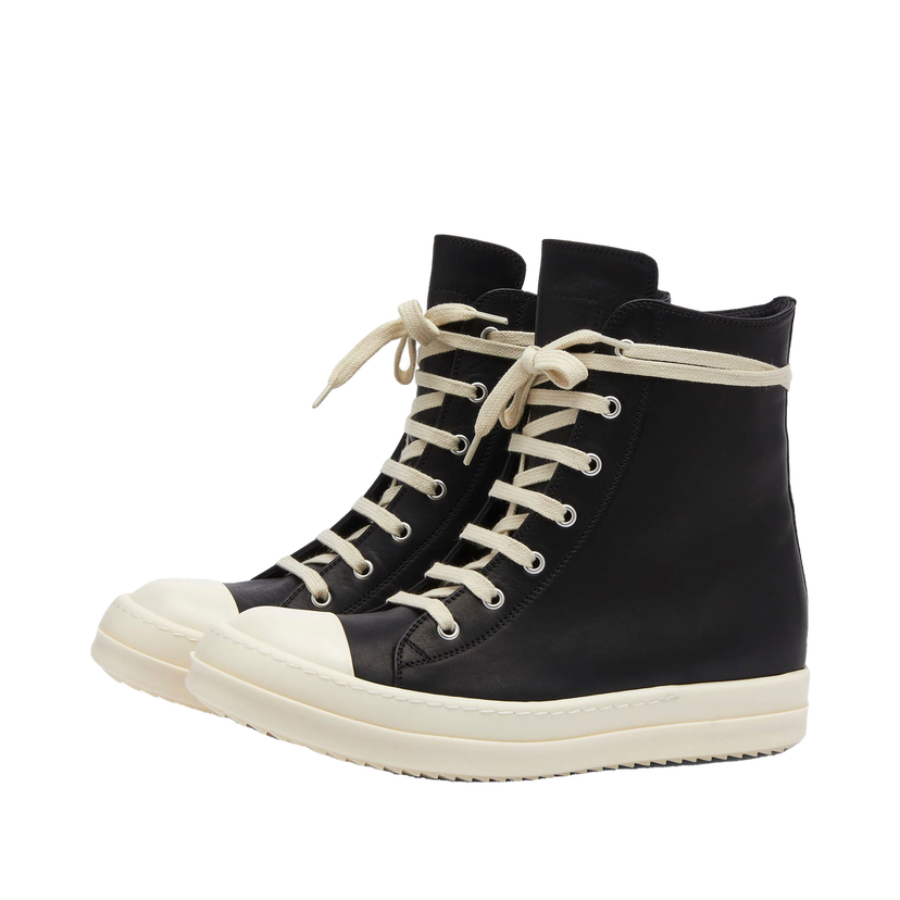 Tenisice i cipele Rick Owens Hi Top Sneakers Crna | RP02D3890-911