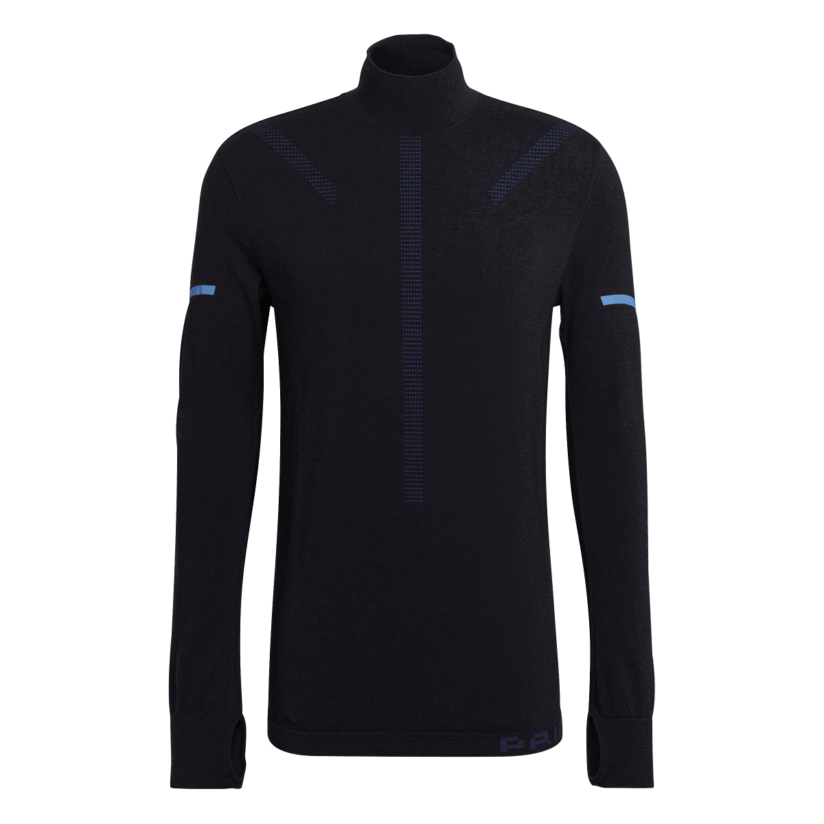 Džemper adidas Originals Engineered Knit Long Sleeve Mock Neck Midlayer Crna | GT9948, 0