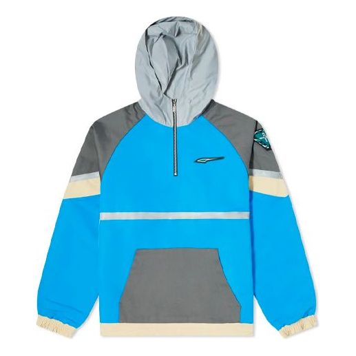 Vjetrovka Puma Rhude Crossover HZ Half Zipper Jacket Plava | 596755-41