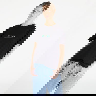 Majica kratkih rukava Queens Rostliny Jsou Moje Oblíbená Barva T-Shirt Crna | QNS_034, 0