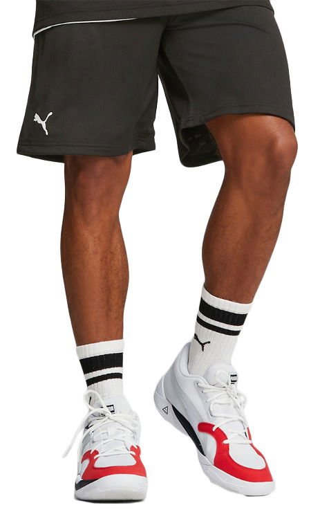 Kratke hlače Puma Hoops Team Practice Shorts Crna | 676641-01